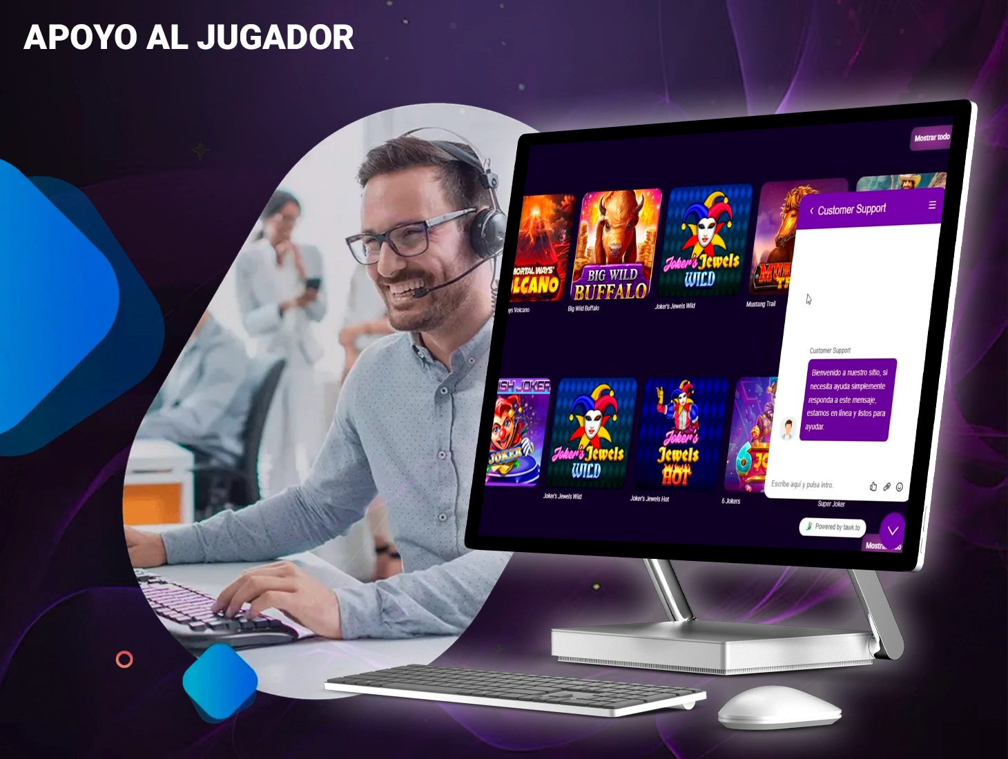 Para cualquier duda que te surja mientras juegas en Ganamos, puedes contactar con el servicio de atención al cliente