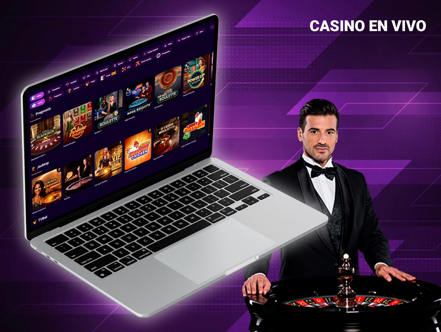 Juega en el casino en vivo con Ganamos y tendrás acceso a los mejores juegos