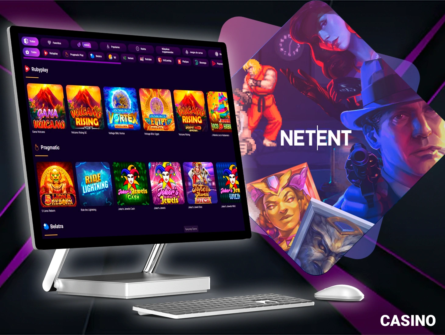 Ganamos Casino te ofrece una gran oportunidad para empezar a jugar a los mejores juegos en tu navegador o dispositivo móvil