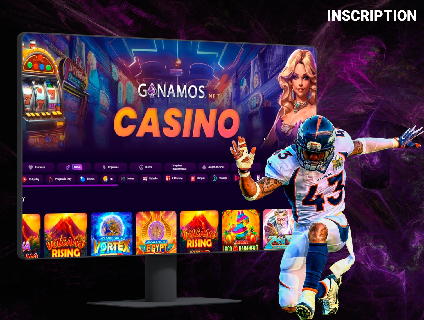 Accede a tu cuenta personal en la plataforma y podrás jugar a tus juegos favoritos utilizando los bonos
